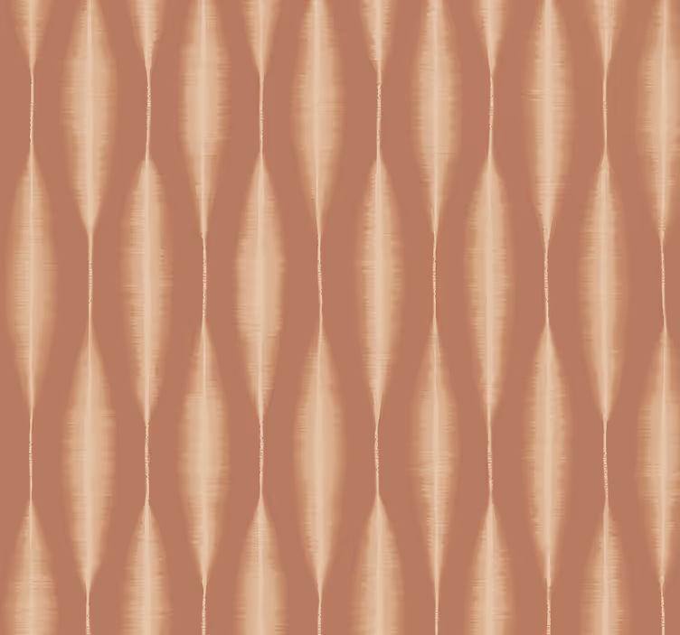 "Ikat Kasuri" Mocha Mousse master bedroom roller blind - TenStickers