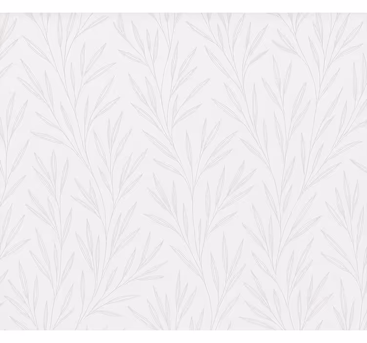 Thin leaves pattern bathroom roller blind - TenStickers