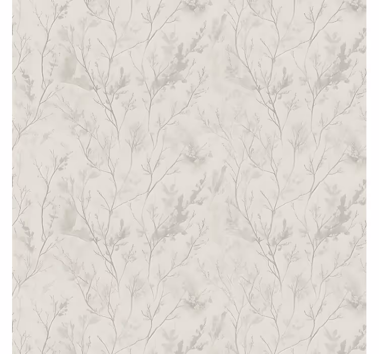Winter floral pattern kitchen roller blind - TenStickers