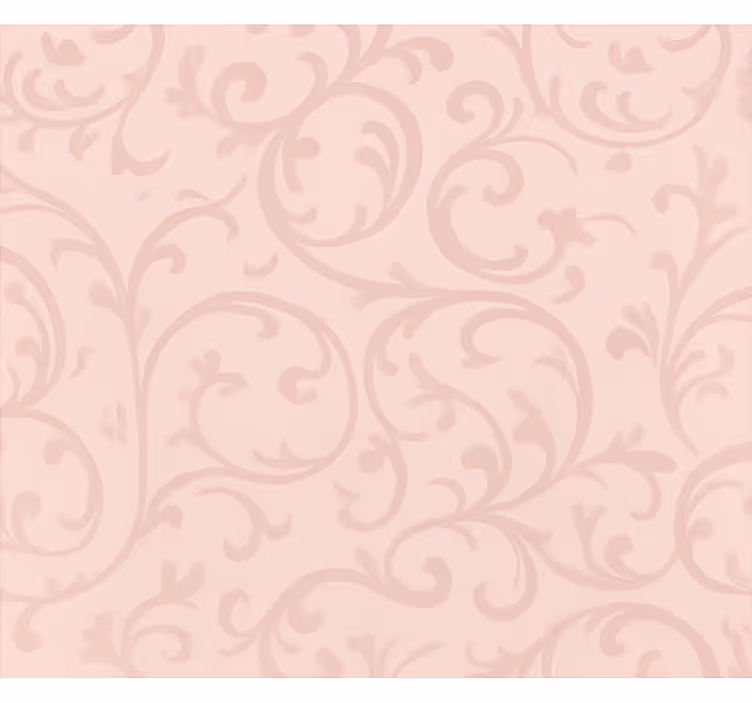 Elegant damask scrollwork living room roller blind - TenStickers