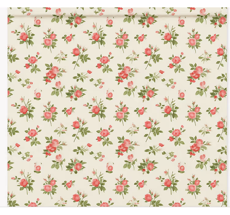 English country rose children room roller blind - TenStickers