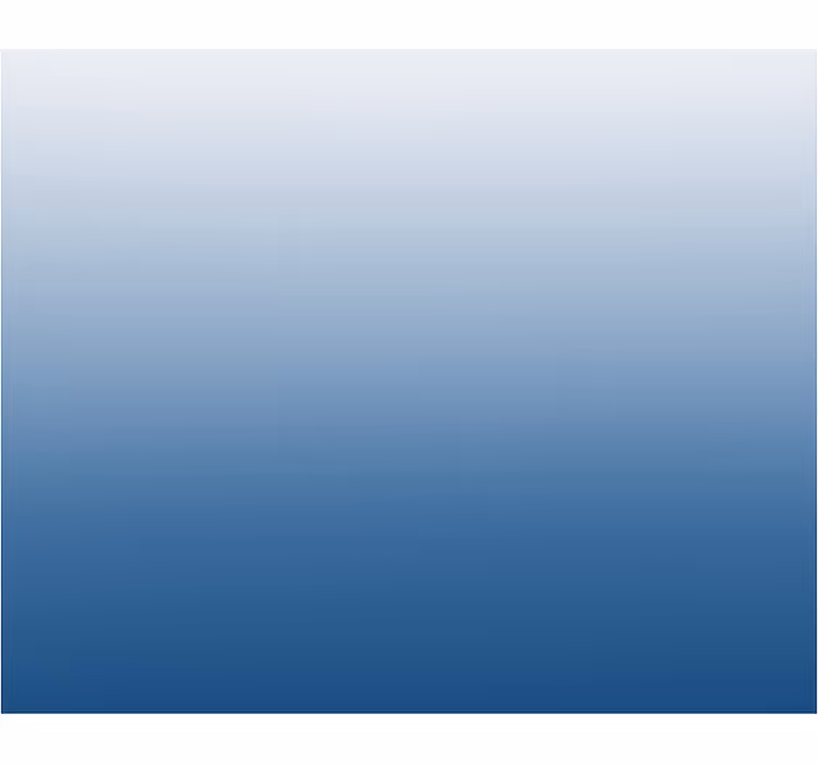 White to dark blue  teenage bedroom roller blind - TenStickers