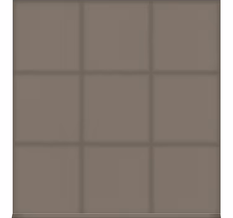 Cool brown monocolour dining room roller blind - TenStickers