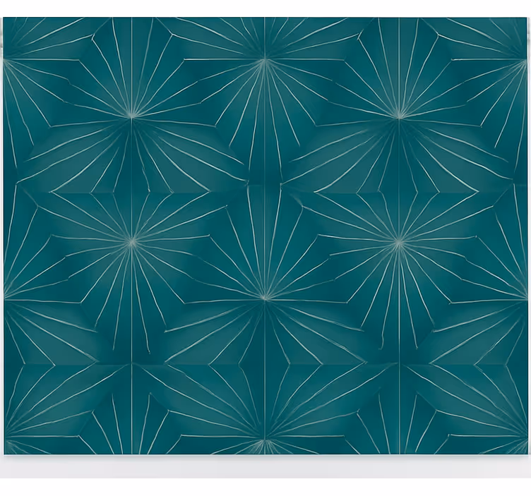 Starburst geometric teenage bedroom roller blind - TenStickers
