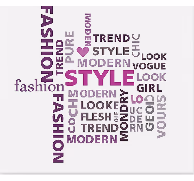 Beauty Text teenage bedroom roller blind - TenStickers