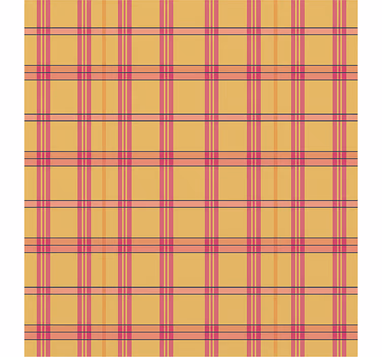 Pink yellow stripes teenage bedroom roller blind - TenStickers