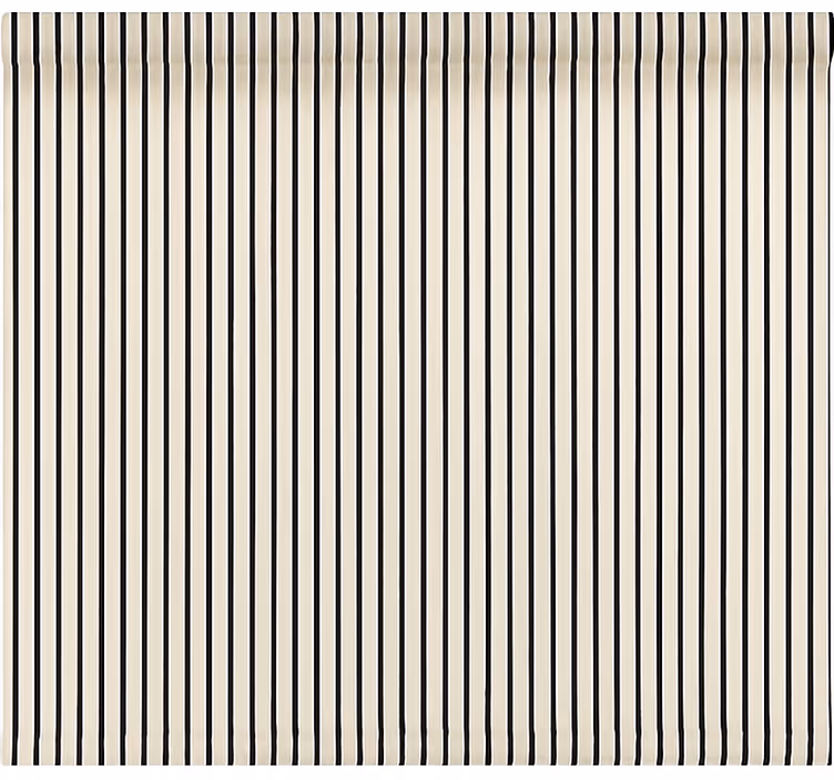 Office roller blind in black vertical lines - TenStickers