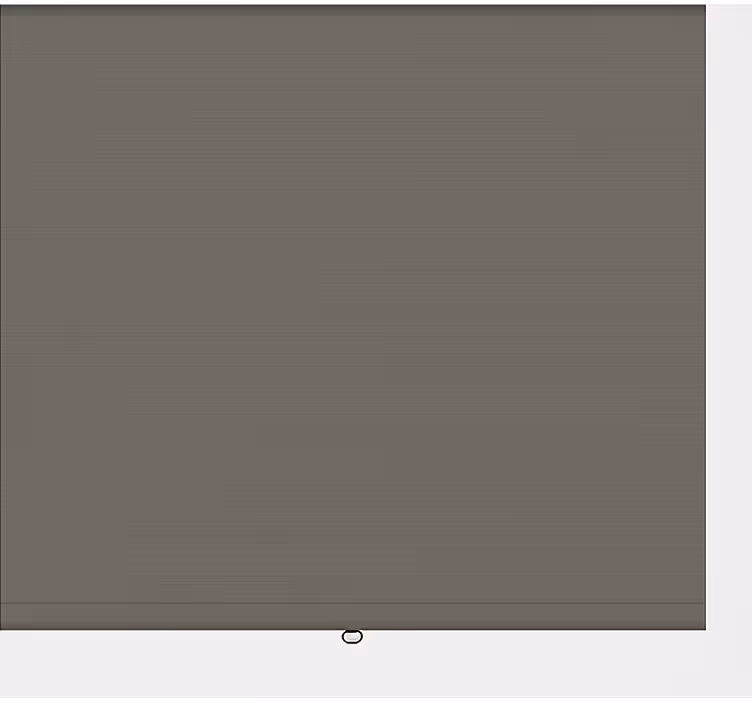 Black outlined office roller blind - TenStickers
