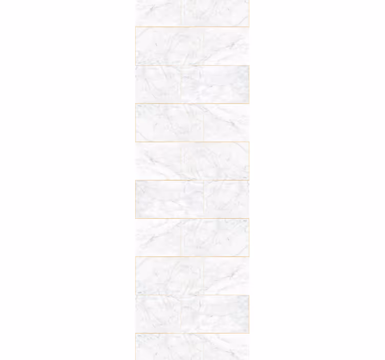 Bathroom roller blind in gray tones gold marble - TenStickers