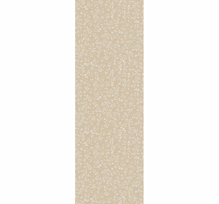 Delicate beige and white home office roller blind - TenStickers