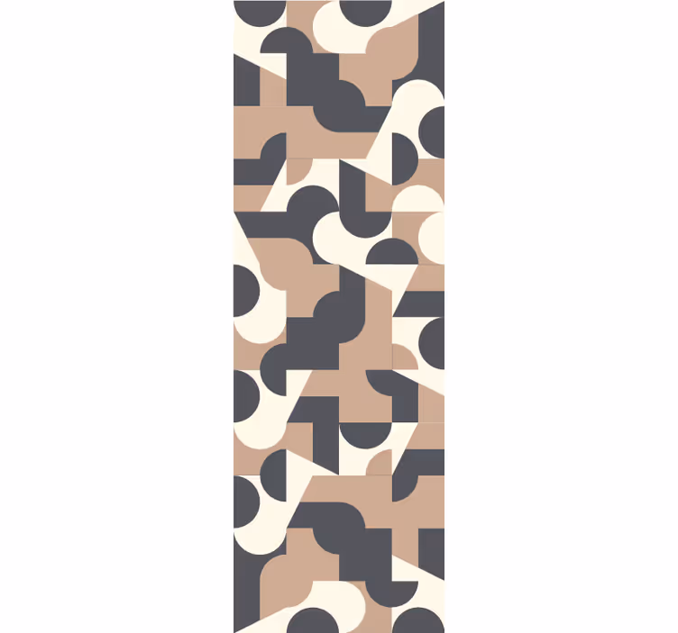 Contrastive colors pattern home office roller blind - TenStickers