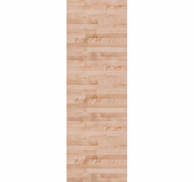 Home office roller blind elegant brown wood plank - TenStickers