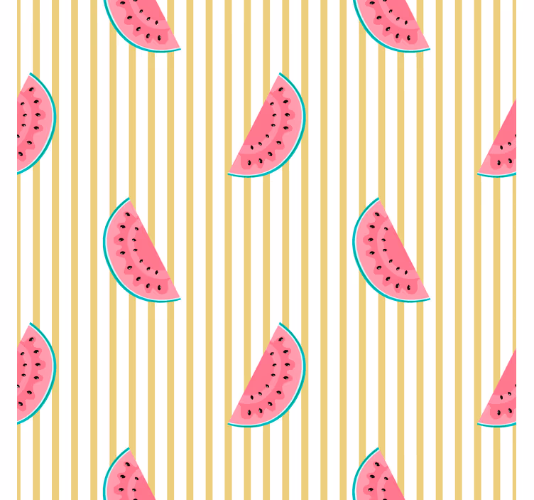 Kitchen roller blind watermelon slices design - TenStickers