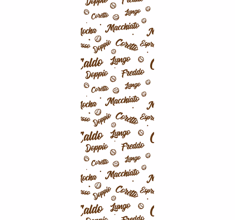Kitchen roller blind coffee every day - TenStickers