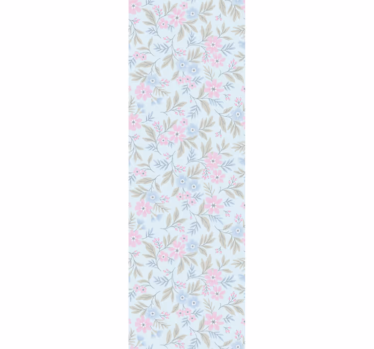 Shabby chic spring dining room roller blind - TenStickers