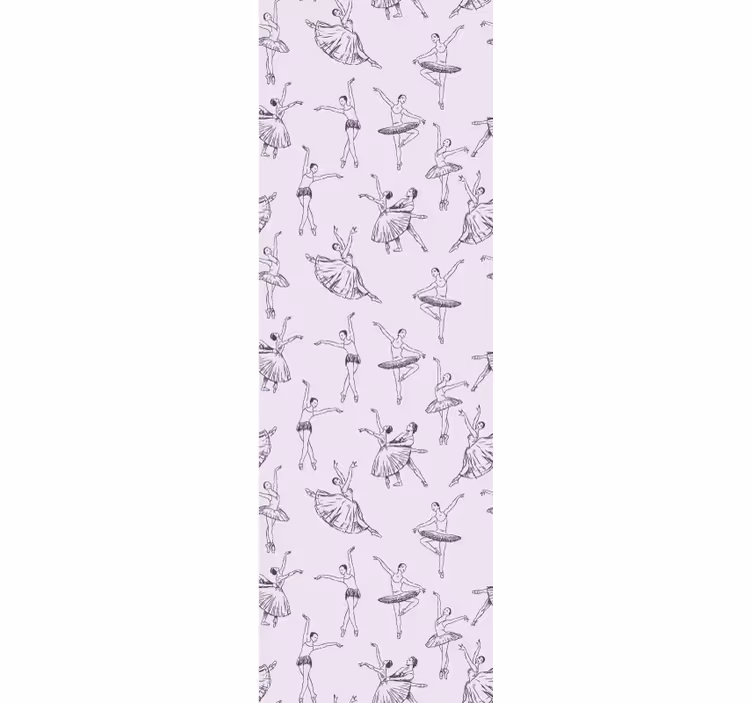 Ballet children room roller blind - TenStickers