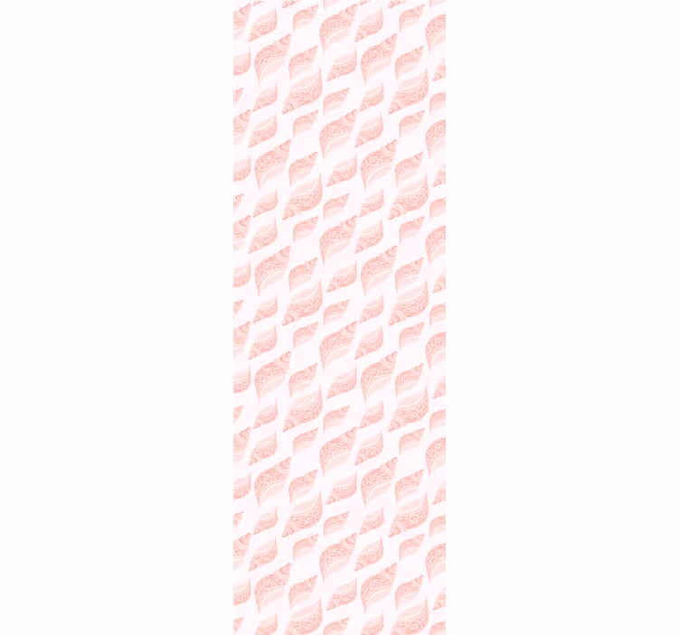 Children room roller blind trendy pink seashell pattern - TenStickers