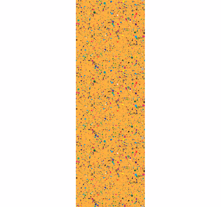 Children room roller blind little color splashes - TenStickers