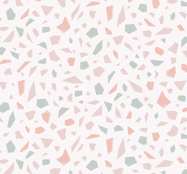Children room roller blind kids nordic terrazzo - TenStickers