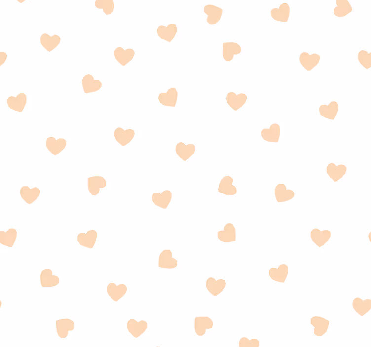 Children room roller blind tiny hearts - TenStickers