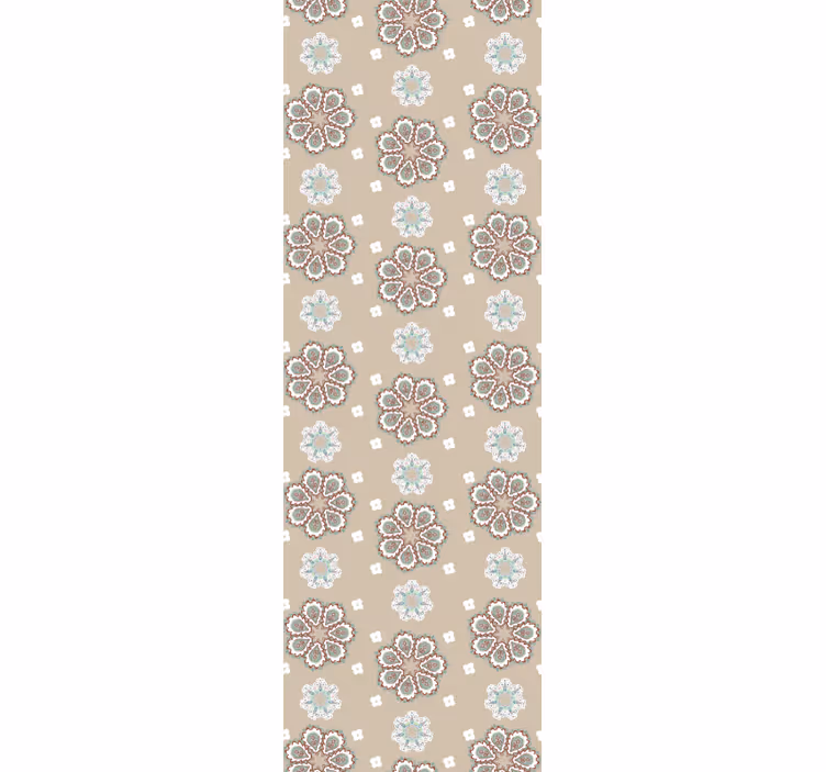 Office roller blind with elegant granny chic pattern - TenStickers