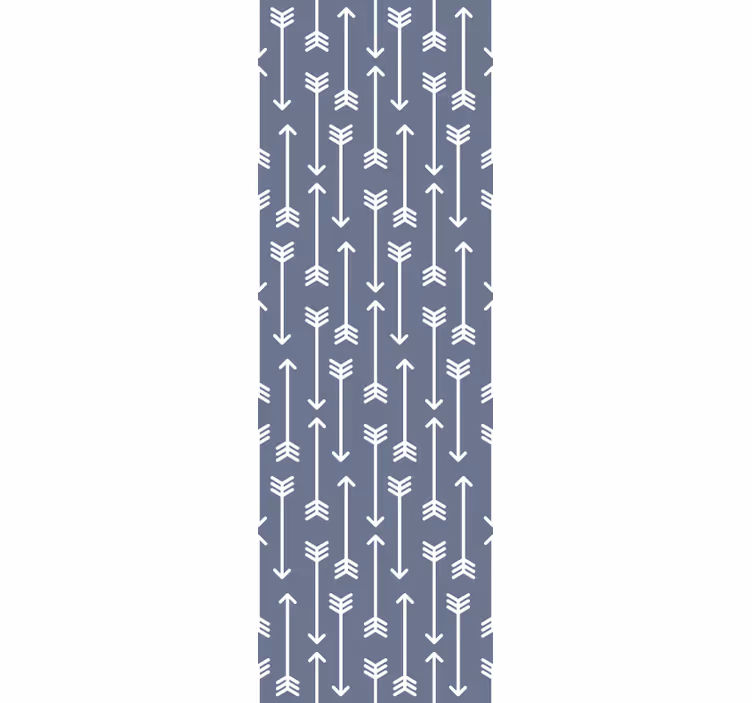 Office roller blind with minimalistic arrow stripes - TenStickers