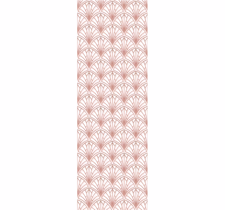 Modern roller blind elegant art déco design - TenStickers