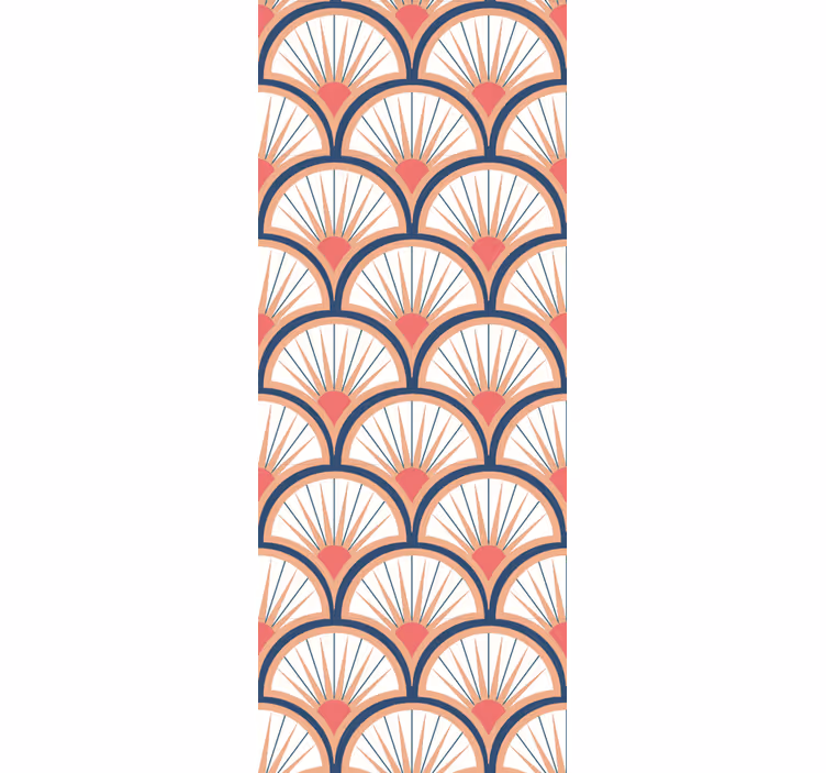 Modern roller blind with elegance in arches - TenStickers