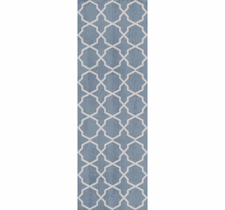 Modern roller blind elegant blue design - TenStickers