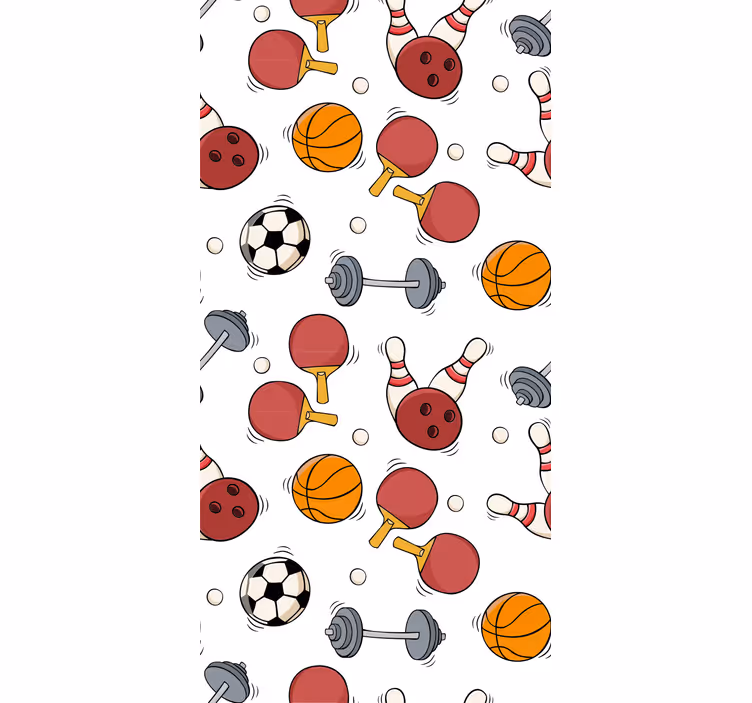 Modern roller blind sports design - TenStickers