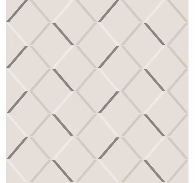 Modern roller blind with nordic diamonds design - TenStickers