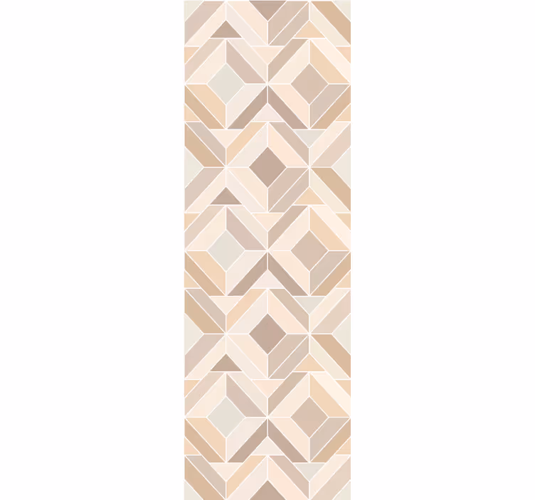 Modern roller blind beige striped pattern - TenStickers