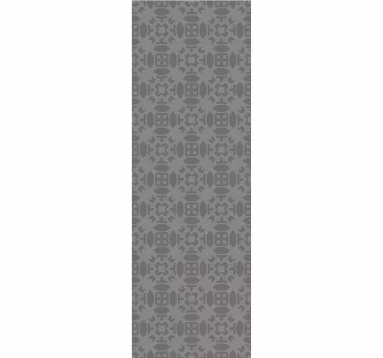 Modern roller blind rustic geometric design - TenStickers