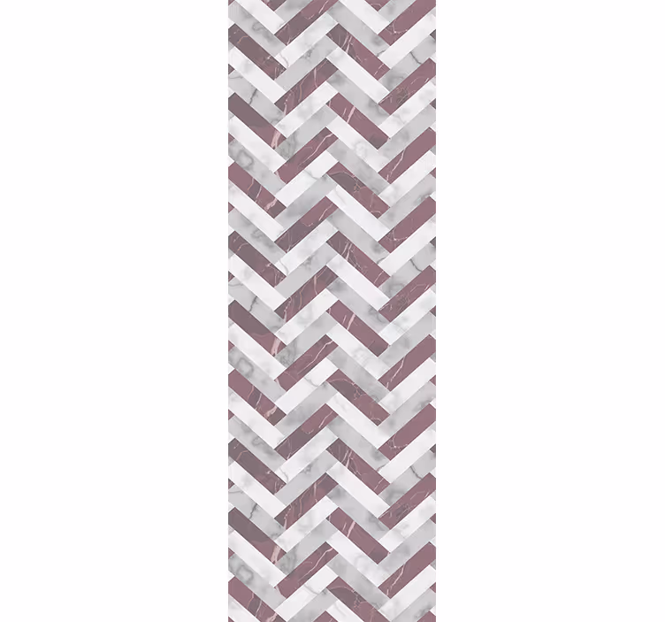 Modern roller blind with mid-century style design - TenStickers