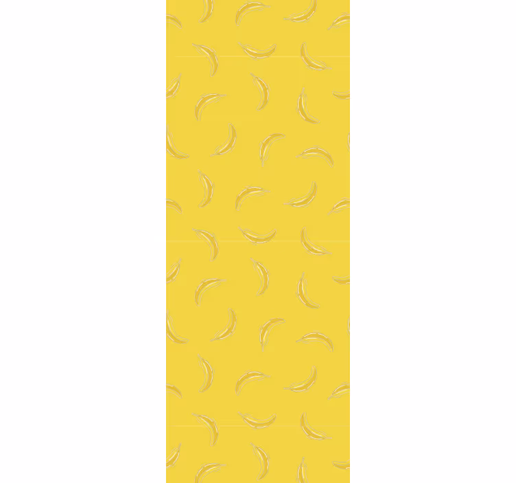 Modern roller blind in pantone yellow 12 - TenStickers