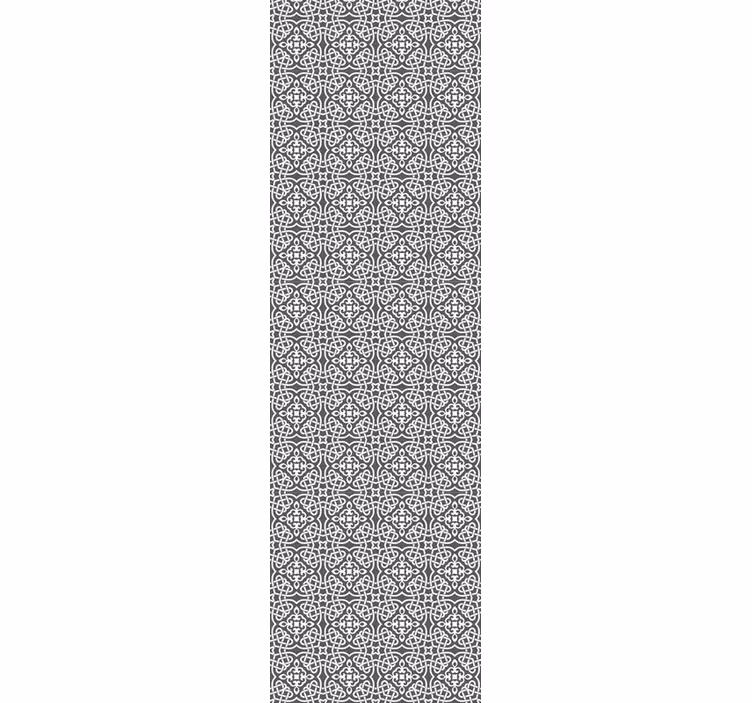 Modern roller blind in contemporary indian style - TenStickers