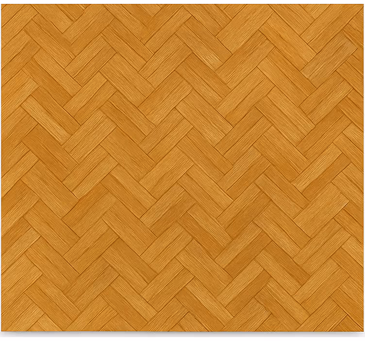 Texture and pattern roller blind interlocking oak design - TenStickers