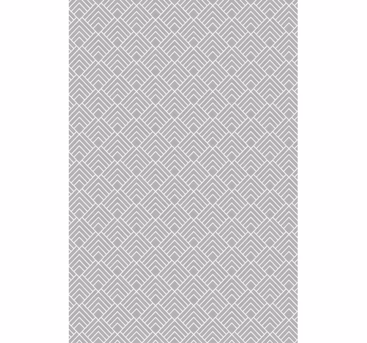 Gray roller blind with light grey zigzag lines - TenStickers