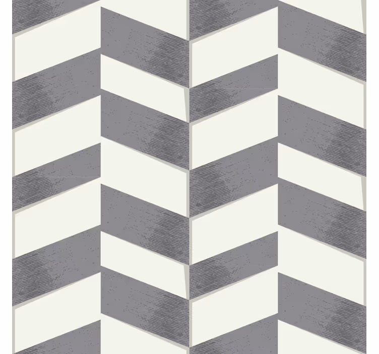 Gray roller blind in grey chevron pattern - TenStickers