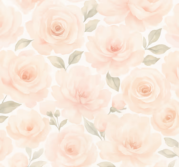 Pink roller blind pink peony vintage - TenStickers