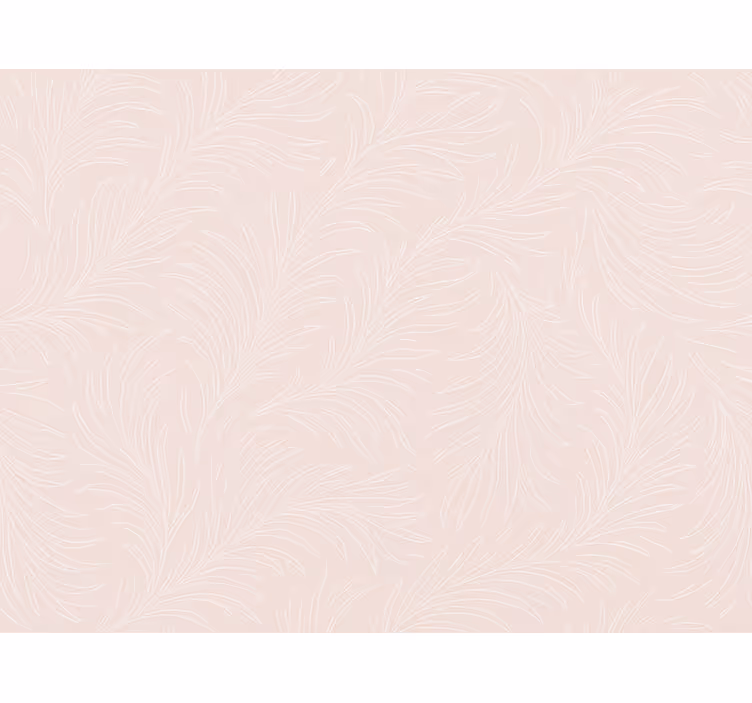 Pink roller blind soft pink botanical design - TenStickers