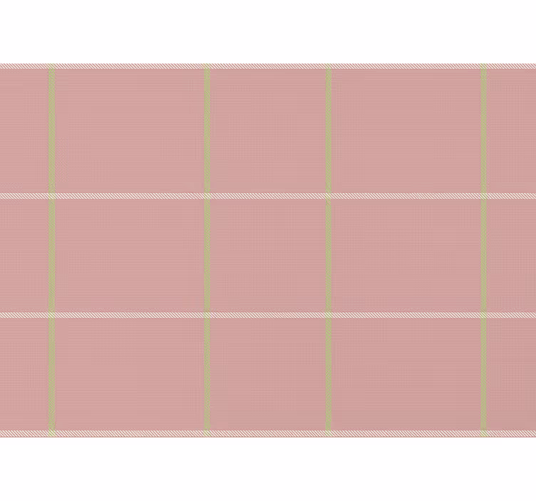 Pink roller blind in modern pattern design - TenStickers