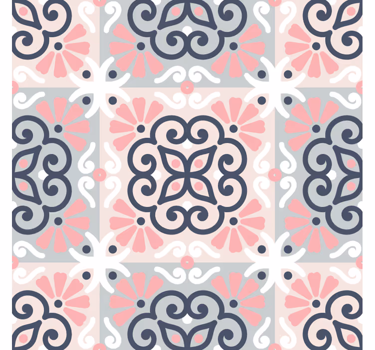 Kitchen roller blind with mandala pattern - TenStickers