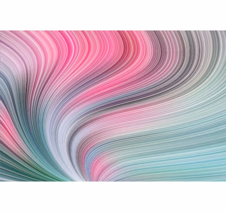 Living room roller blind with multicolor diagonal stripes - TenStickers