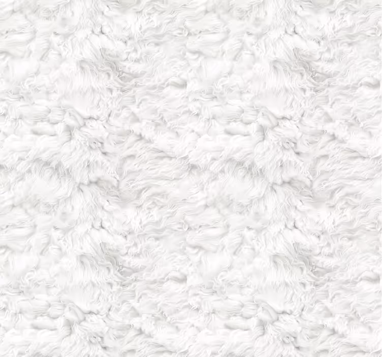 Soft texture white roller blind - TenStickers