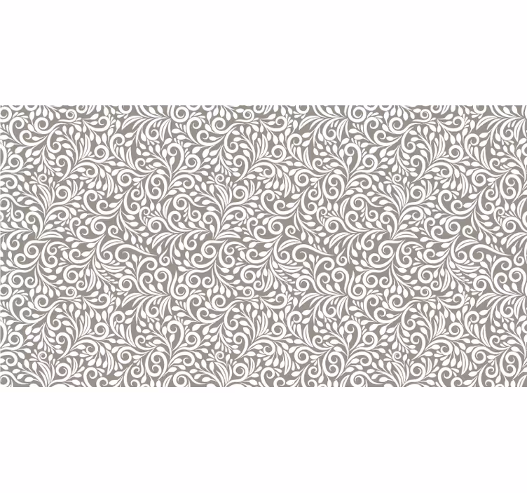 Gray roller blind with ruskin grey pattern - TenStickers