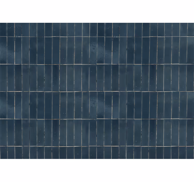 Gray roller blind with grey tiles design - TenStickers