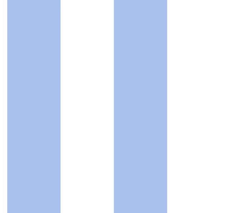 Blue roller blind with blue and white shades - TenStickers