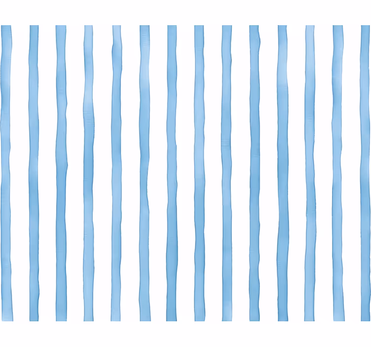 Blue roller blind blue watercolor stripes - TenStickers