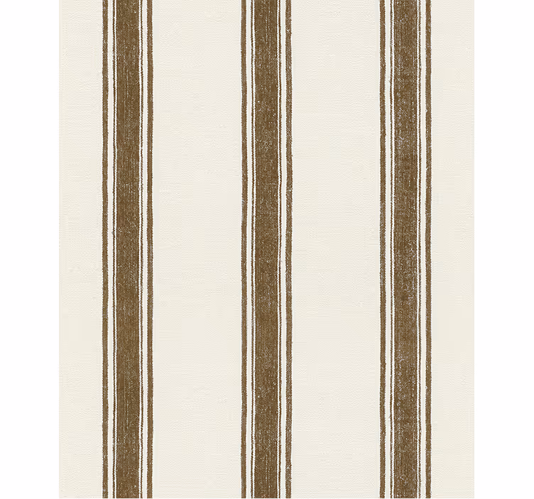 Modern roller blind vertical lines mocha - TenStickers